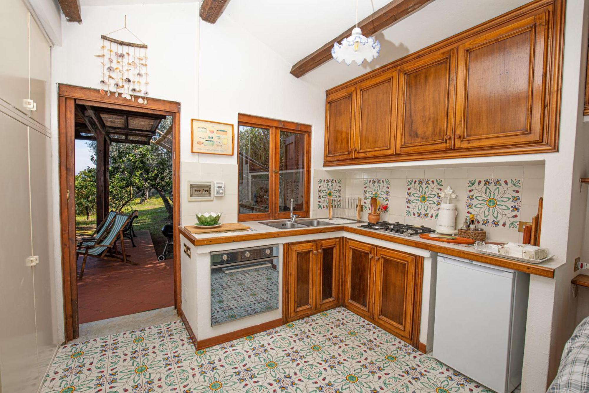 Il Cottage Di Villa Sveva, Splendida Vista Mare ปอร์โต ซานโต สเตฟาโน ภายนอก รูปภาพ